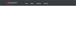 Desktop Screenshot of cosmedique.com